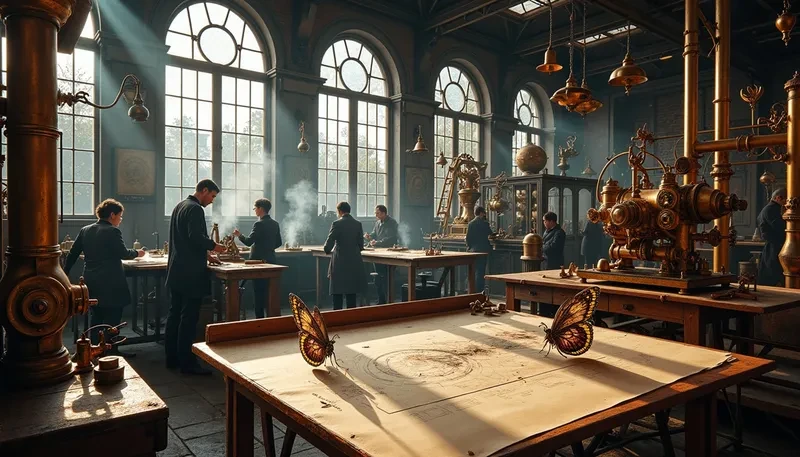 永利娱乐城发明家工作室内部场景